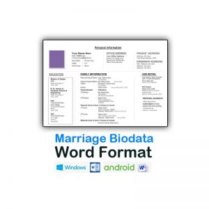 marriage-resume-biodata-format