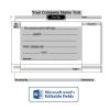 Pay Slip Format Sample - Editable Microsoft word- docx, Adobe illustrator .eps