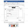 payslip sample format word