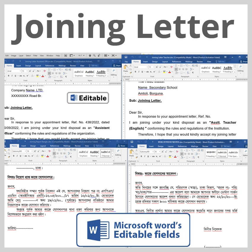 sample-joining-letter-format-in-word-editable