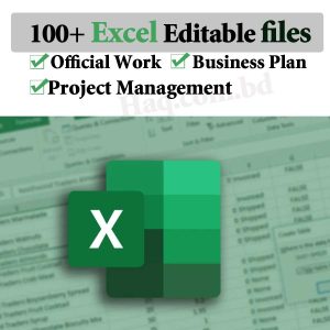 100+ Excel file format editable template for official + Project Management +Business
