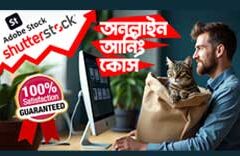 ছবি, ডিজাইন ও ভিডিও বিক্রি – ক্যারিয়ার গাইডলাইন A to Z কোর্স | Shutterstock- Adobe stock – Freepik